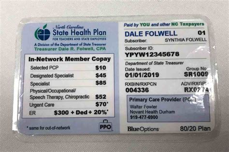 north carolina smart health card|north carolina state health plan.